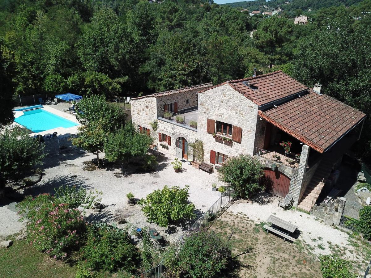 Mas Le Corbery Villa Largentière Екстериор снимка